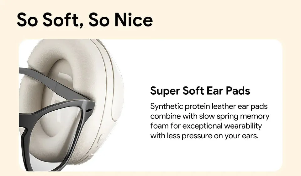 QCY H3 ANC Wireless Headphones Bluetooth 5.4