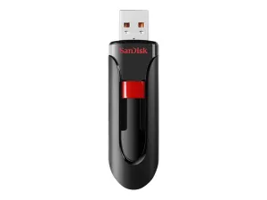 Sandisk Cruzer Glide - Usb Flash Drive - 32 Gb - Usb 2.0 - Black, Red