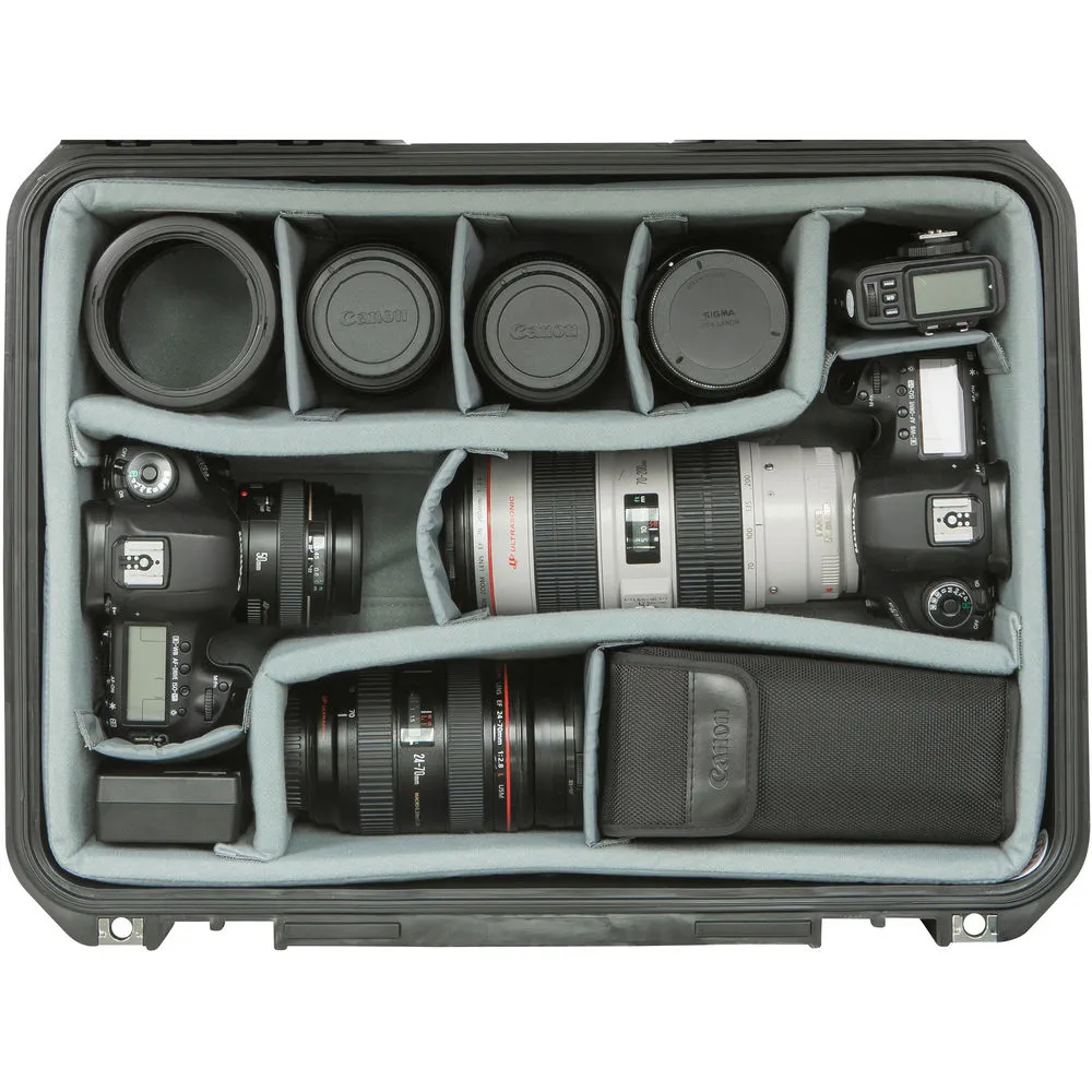 SKB iSeries 1813-7 Case with Think Tank Photo Dividers & Lid Organizer