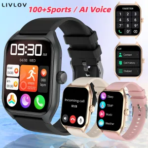 Smart Watch For Men Women (Answer/Make Calls), 4.98cm HD Touch Screen Fitness Watch, 112 Sports Modes, IP67 Waterproof Activity Trackers Compatible With Android IOS