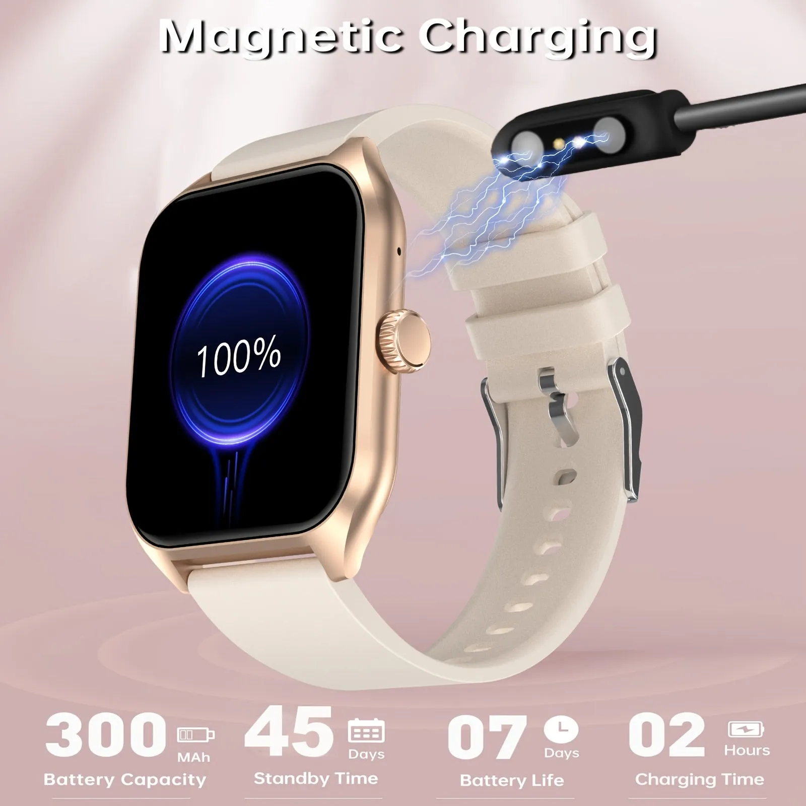 Smart Watch For Men Women (Answer/Make Calls), 4.98cm HD Touch Screen Fitness Watch, 112 Sports Modes, IP67 Waterproof Activity Trackers Compatible With Android IOS