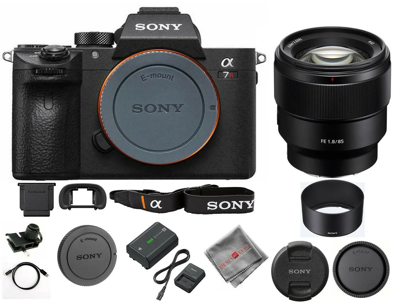 Sony Alpha a7R IIIA Mirrorless Digital Camera with FE 85mm f/1.8 Lens