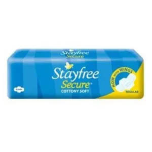 Stayfree Secure Sanitary Napkins - Cottony Soft