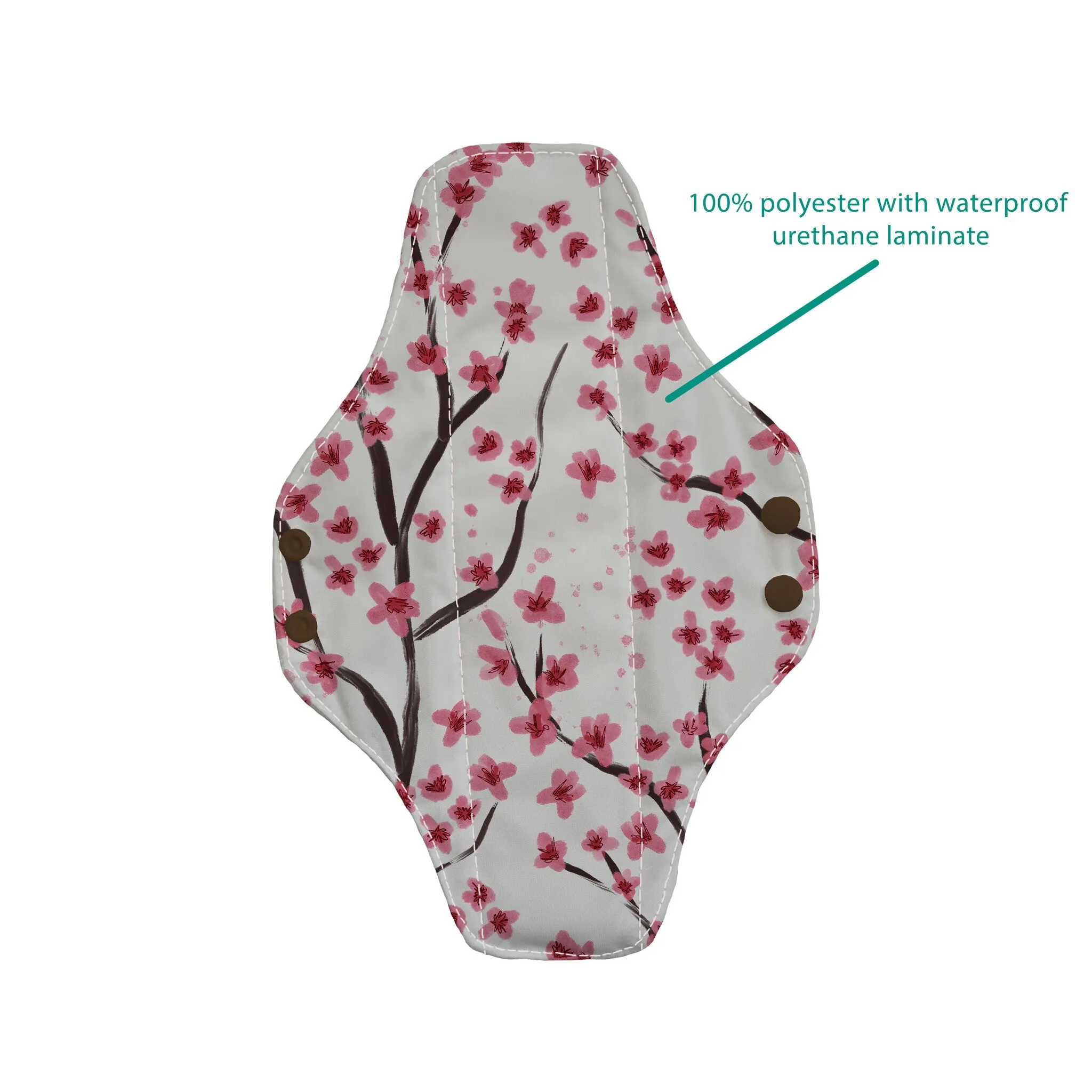 Thirsties Organic Cotton Menstrual Pads - 2 pack