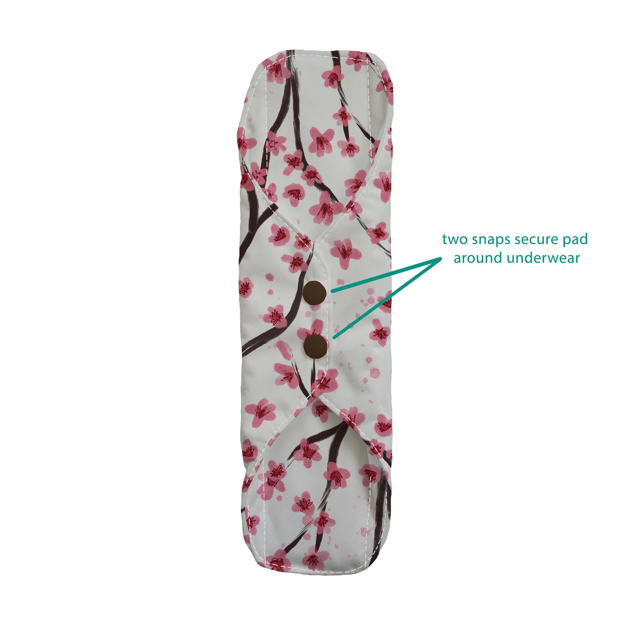 Thirsties Organic Cotton Menstrual Pads - 2 pack
