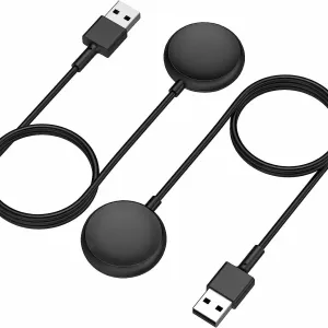 THRE【2 Pack】For Google Pixel Watch Charger Charging Cable USB Magnetic 100cm