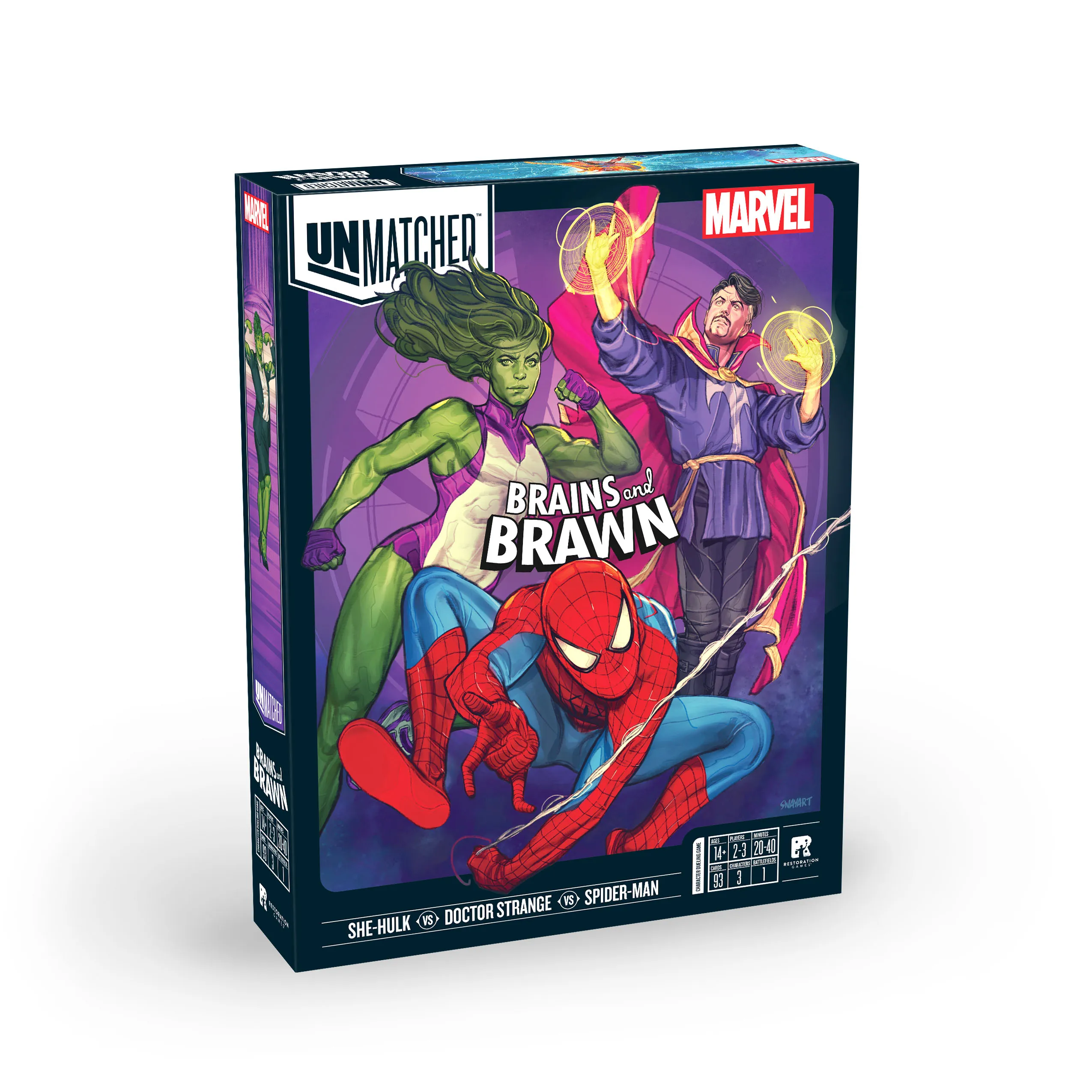 Unmatched: Marvel - Brains and Brawn