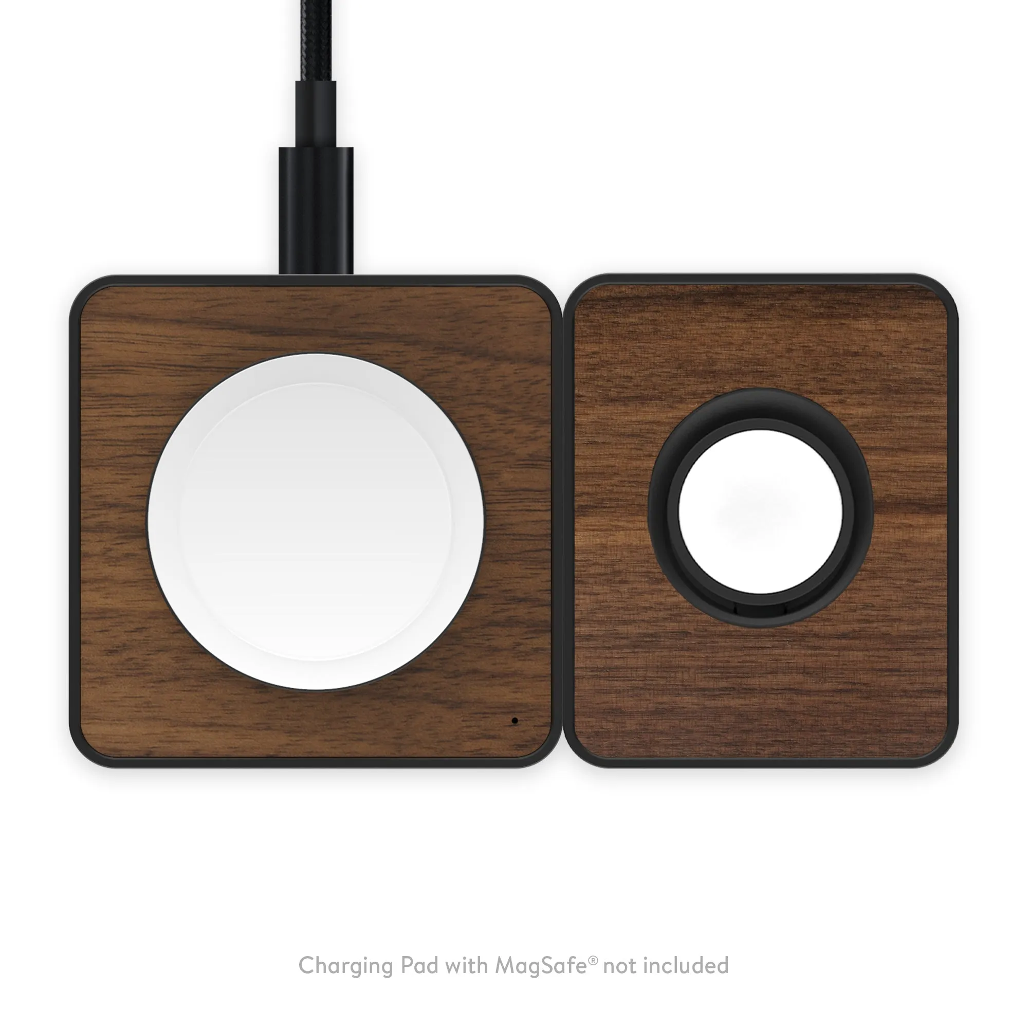 Walnut Elevated Apple Watch® Charger