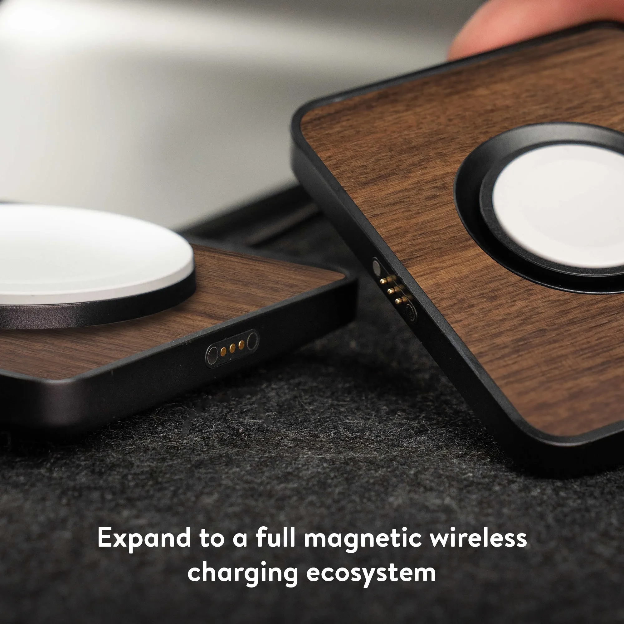 Walnut Elevated Apple Watch® Charger