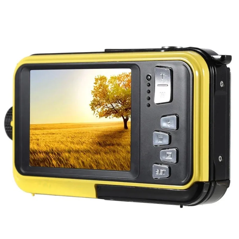 Waterproof Digital Double Screen Camera