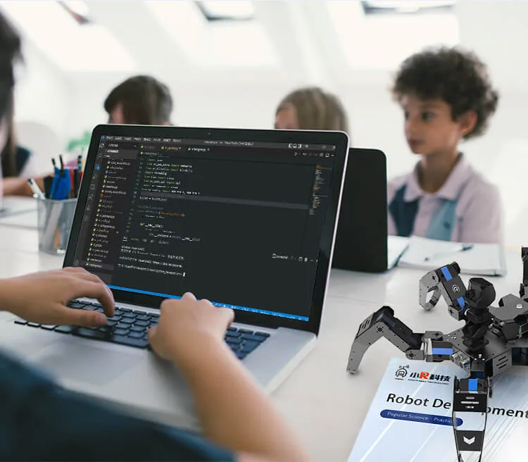XR-R1 Artificial Intelligence Hexapod Bionic Robot Kit for Raspberry Pi 4B programming